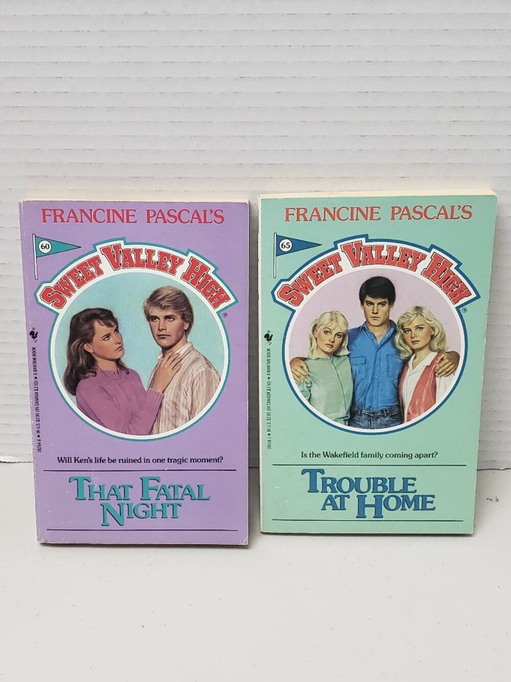 Sweet Valley High Books #60 & 65